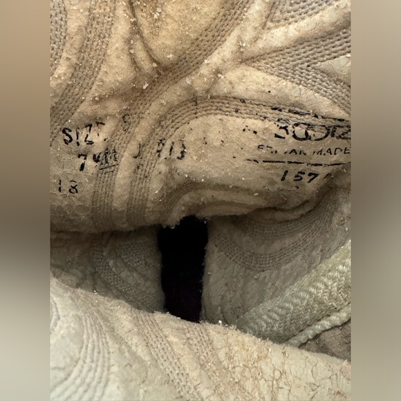 Vintage 80s Jeenz Bootz Red Leather Heel Cowboy Cowgirl Boots Size 7.5 *Flaws - Picture 11 of 13